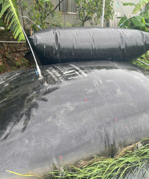 Túi Trữ khí Biogas HDPE - Giải pháp giúp bà con chủ động được lượng khí đốt.
